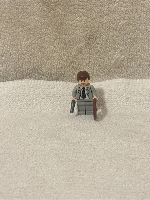 LEGO Indiana Jones Gray Suit iaj039 7197 Venice Canal Chase FREE SHIP