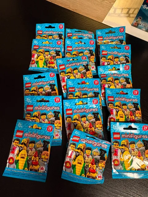 Lego cmf minifigures series complete 17