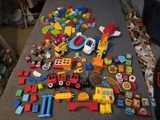 Duplo Lego Bulk Bricks Minifigs Animals Cars Vehicles