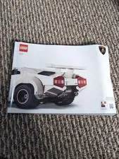 lego lamborghini Instruction Manual 10337 Only