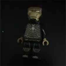 LEGO Plastic Minifigure Black Suit Character Figure Collectible Toy