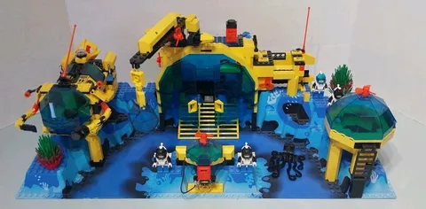 LEGO 6195 Neptune Discovery Lab, Aquanauts 1995, 100% Complete (No Box/Manual)