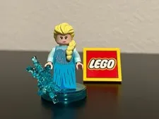 LEGO Disney Frozen 2019 Elsa (dis032) w/snowflake Retired Excellent Condition