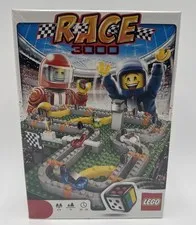 LEGO Games 3839 Race 3000 NEW! Rare Pieces & Colors! Cars Track Family Fun Board