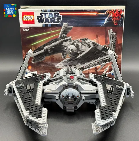 Star Wars LEGO Complete 9500 Sith Fury-Class Interceptor Ship NO Minifigures