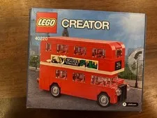 New Lego 40220 Red London Bus 118 Pieces