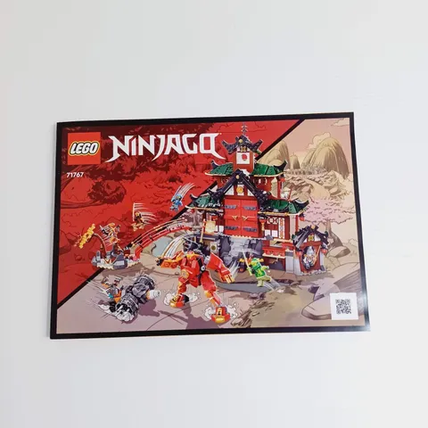 LEGO NINJAGO 71767 building instructions BOOK Manual Only (NO BRICKS) Like New