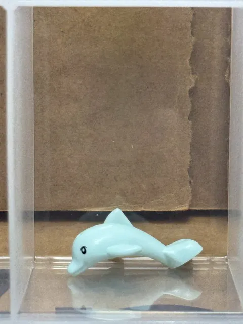 LEGO Parts - Light Aqua Dolphin, Mini Doll Style, Baby - No 49579pb01 - QTY 1