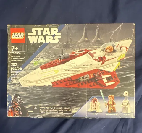 LEGO Star Wars Obi-Wan Kenobi’s Jedi Starfighter 75333 282pc Brick Sep