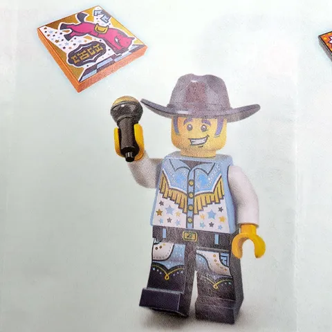 LEGO Minifigure Discowboy, Vidiyo Bandmates Minifigure, Series 1 vid012 Minifig