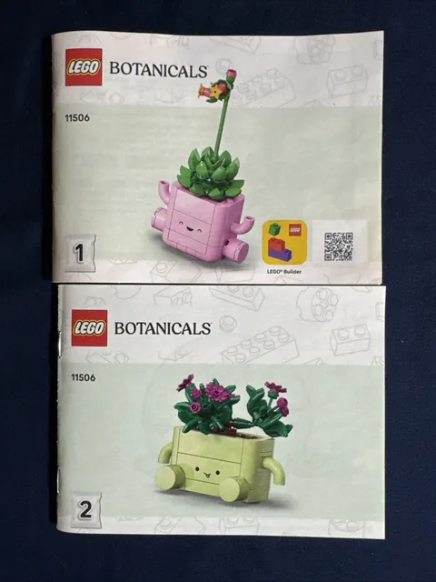 Lego Botanicals 11506 Rocking Plants Instruction Manual Only
