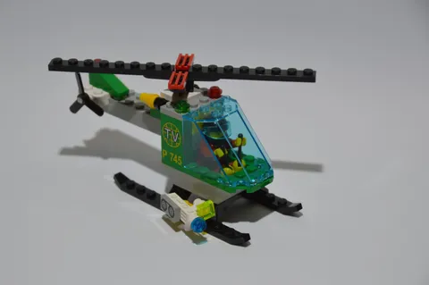 Lego System 6425 TV Helicopter Chopper 1999 4123539