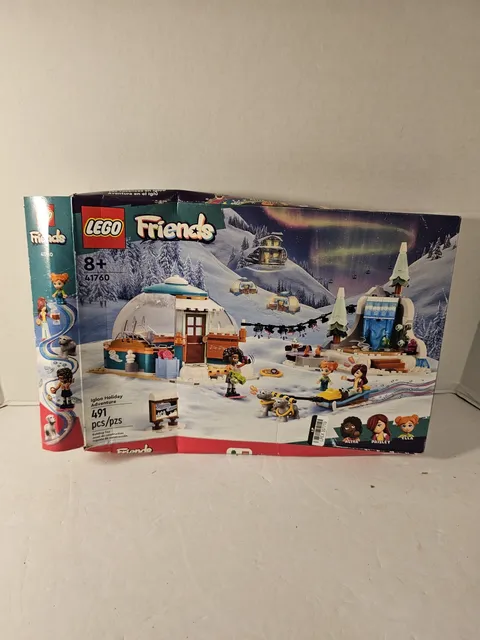 LEGO FRIENDS: Igloo Holiday Adventure (41760) NEW OPEN DAMAGED BOX RETIRED FS