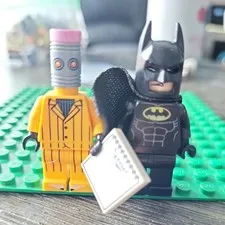 LEGO Batman Movie Series 1 Minifigure Eraser and Batman