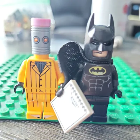 LEGO Batman Movie Series 1 Minifigure Eraser and Batman