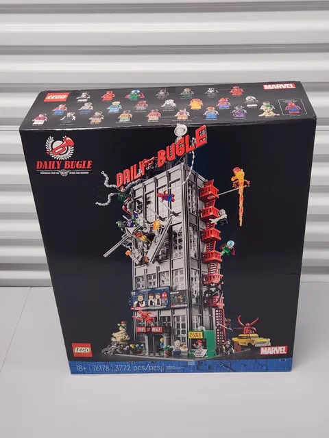 Ships Fast & Safe!  Lego Marvel Spider-Man Daily Bugle Set 76178 - New & Sealed