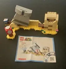LEGO Super Mario Monty Mole & Super Mushroom 40414 Stone-Eye Lego Set COMPLETE
