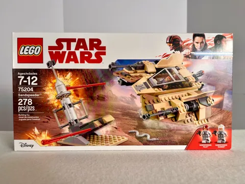 LEGO 75204 - Star Wars Sandspeeder - New - Sealed - minor box damage