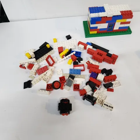 Vtg Retired Lot Of Space Police Fire Lego Sets 13 Ounces Bulk 