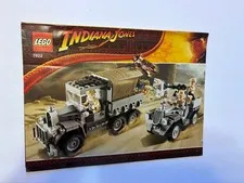 LEGO Indiana Jones: Race for the Stolen Treasure (7622) INSTRUCTION MANUAL ONLY