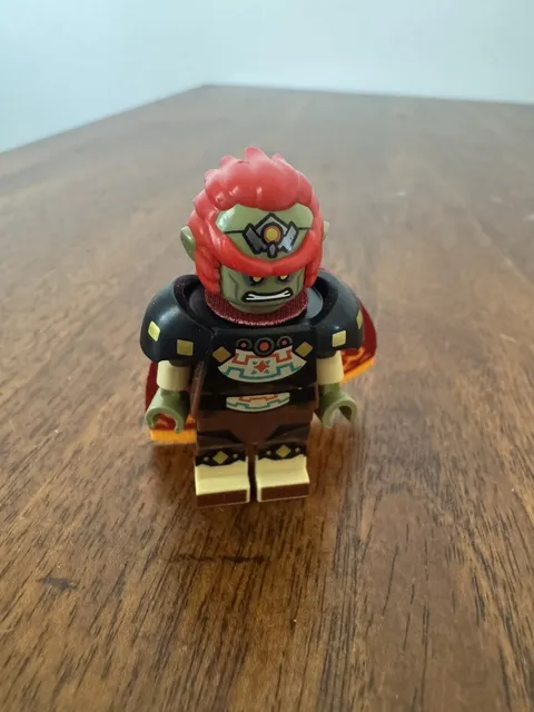 Lego Ganondorf Minifigure From The Legend of Zelda: Ocarina of Time 