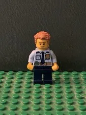 Lego City Police Chief Minifigure  