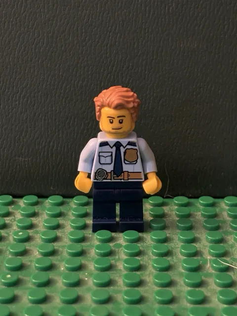 Lego City Police Chief Minifigure  