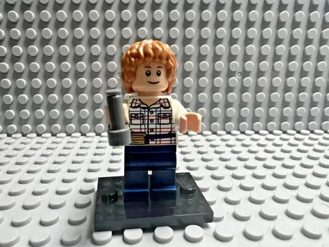 LEGO Jurassic World Minifigure - Gray Mitchell White Shirt - JW002