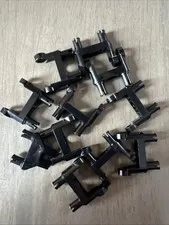 LEGO 48496 Black Technic Pin Connector Toggle Joint Smooth Double 2 Pins 11pcs