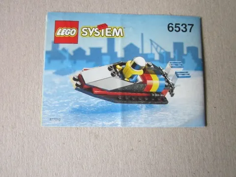 Lego System Building Instructions Instruction 6537