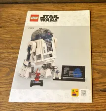 Lego Star Wars R2-D2 Instruction Book - #75379 R2-D2 Series Astromech Droid