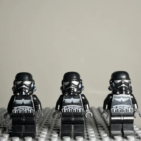 Lego Star Wars Imperial Shadow Trooper Minifigure sw0166 lot of 3 - 3F