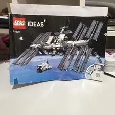 LEGO Ideas ISS (LEGO 21321) Manual Booklet (Acceptable condition)