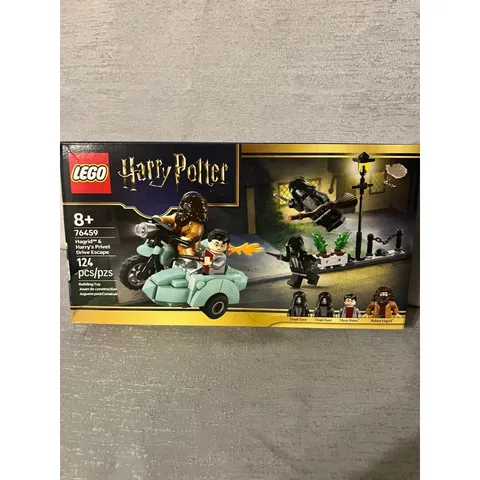 LEGO Harry Potter 76459 Hagrid & Harry's Privet Drive Escape 124 pcs New Box