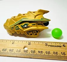 Lego Ninjago Golden Dragon Head Part 70503 93071pb03 + Green Ball