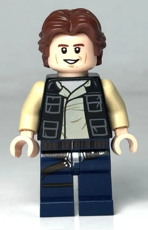 LEGO SW0771 Han Solo (Minifigure, 2016 Star Wars, 75159, 75295, 75205, 75290)