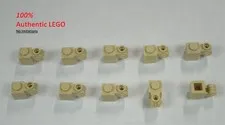 LEGO NEW 1x1x2 Tan Brick Scroll and Open Stud (10x) 6114992 Brick 20310