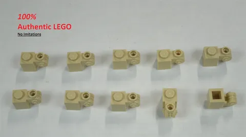 LEGO NEW 1x1x2 Tan Brick Scroll and Open Stud (10x) 6114992 Brick 20310