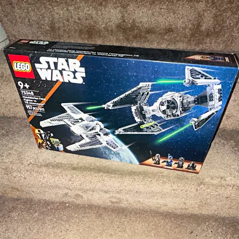 LEGO Star Wars 75348 Mandalorian Fang Fighter vs TIE Interceptor 957 pcs 9+