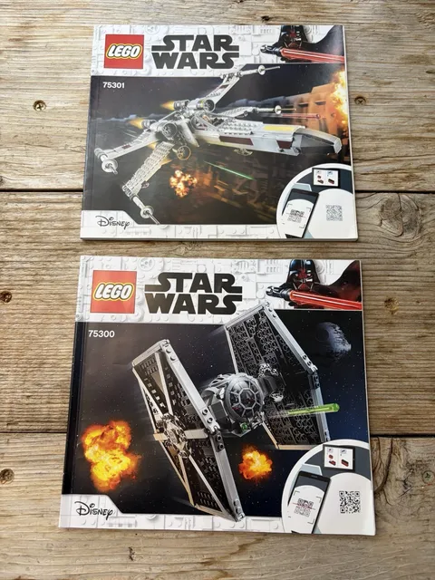 Set Of 2 Lego Star Wars Manuals 75300 & 75301 Manuals Only ￼￼