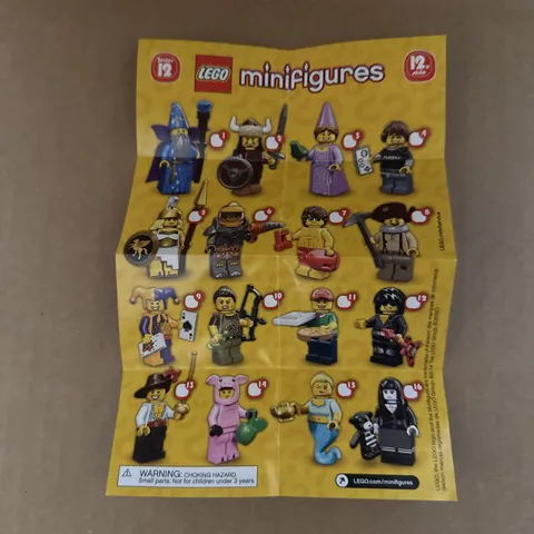 LEGO Collectible Minifigures Series 12 - Complete set of 16 - New out of the Bag
