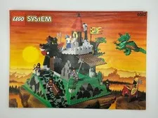 Lego 6082 Castle Fire Breathing Fortress Instruction MANUAL ONLY (1993)