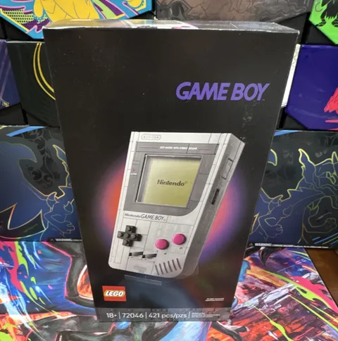 LEGO Nintendo Game Boy 72046 421 pcs 18+ Complete Set Boxed 14 cm Plastic