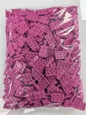 Lego Lot  x500 New Dark Pink Plate 2 x 3  # 3021 Bulk