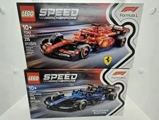 Formula 1 Racing LEGO Speed Champions Ferrari Williams 77242 & 77249 EMPTY BOXES