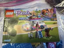 LEGO FRIENDS Olivia's Mission Vehicle 41333 223pcs in Complete Set + Manual