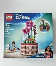 Lego 43252 Disney Moana’s Flowerpot Retired New And Factory Sealed