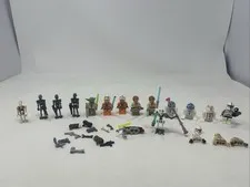 LEGO Star Wars Minifigure Lot, Grievous, Droids, Trooper, Kenobi, Yoda, Luke