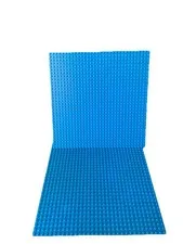 2 Blue Lego Base Plate 10 X 10