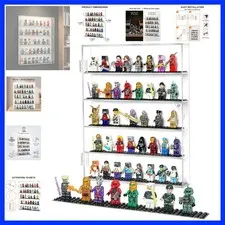 Minifigure Display Case for Lego - Acrylic Wall Cabinet, Dust-Proof Building ...